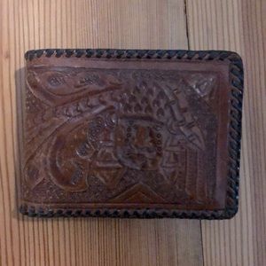 Leather unique design Mexico wallet